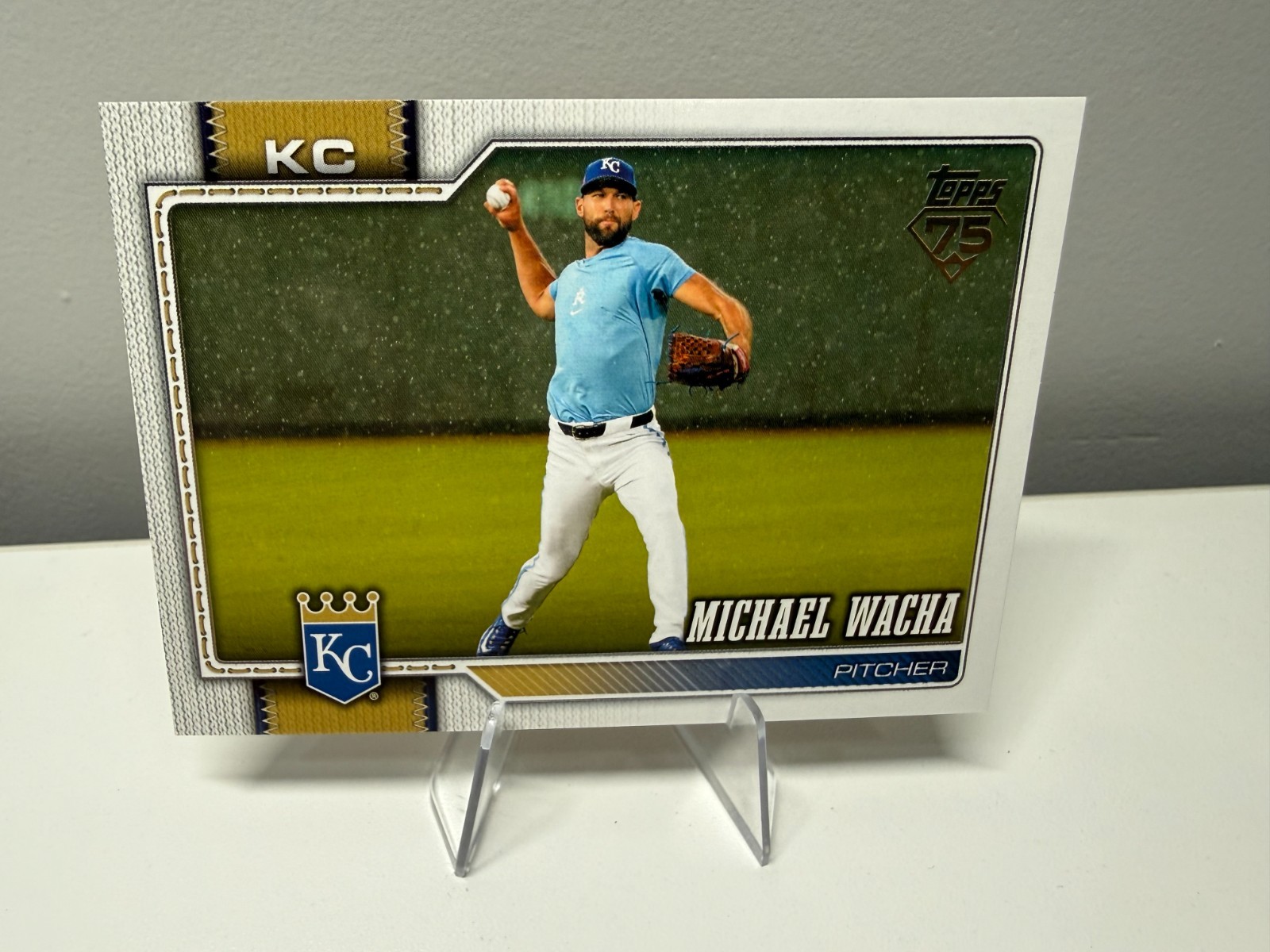 Michael Wacha 2026 Topps Series 1 Golden Mirror Case Hit SSP #190 Royals