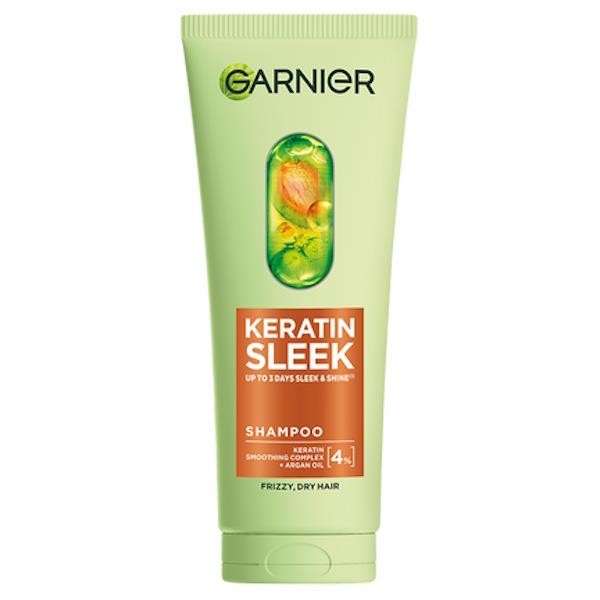 Garnier Keratin Sleek Shampoo 200ml