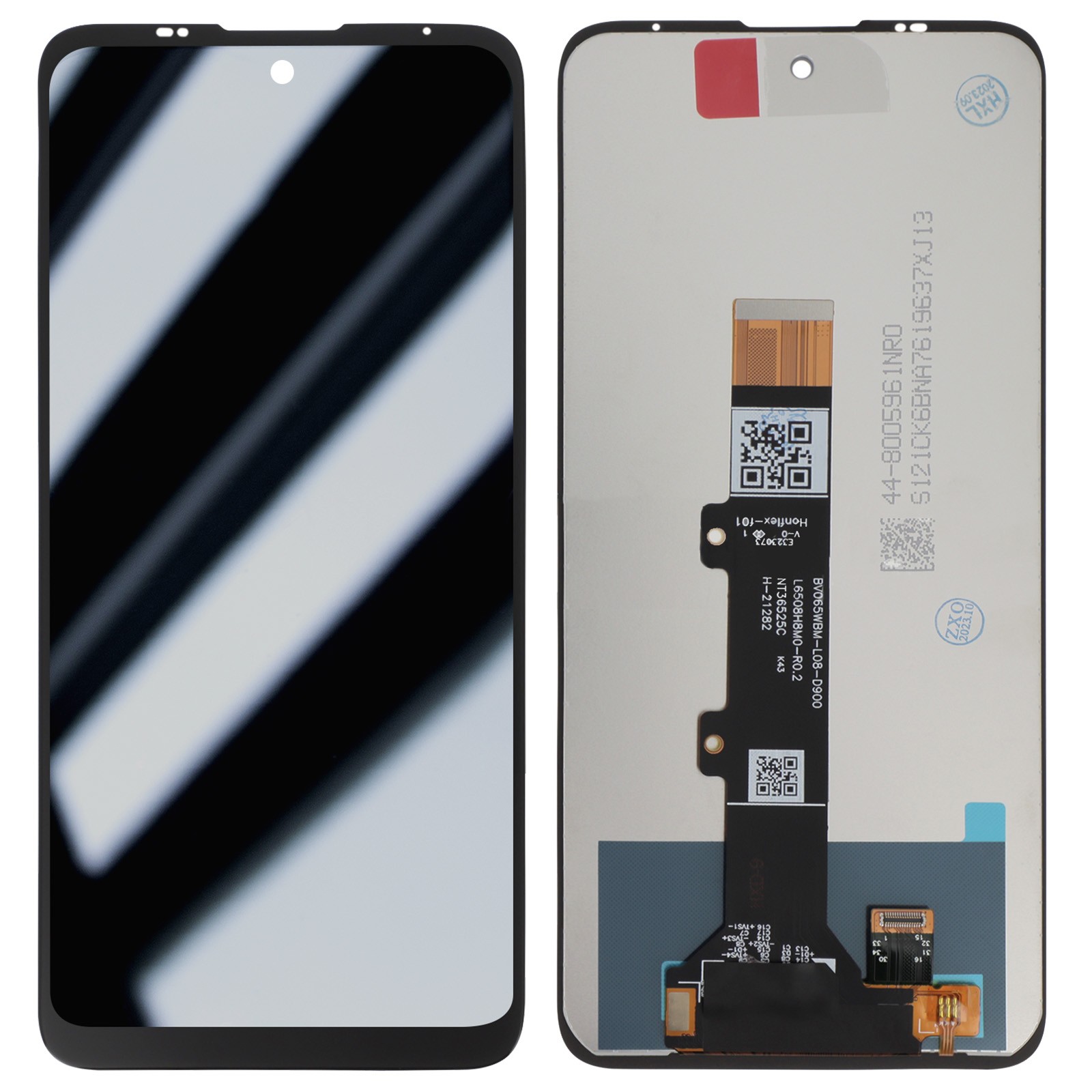Écran tactile Moto E40 bloc LCD Clappio haute sensibilité tactile noir