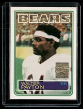 2001 Topps Commemorative Series #WP8 Walter Payton Walter Payton Reprints