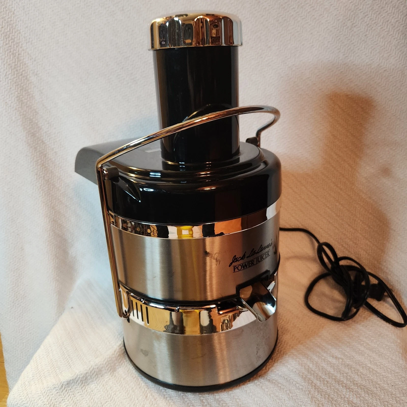 Jack LaLanne Power Juicer MT-1000 Stainless Steel Juice Extractor Tested