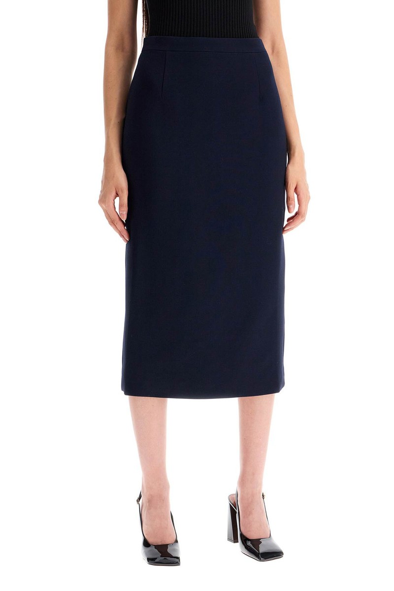 Virgin wool midi skirt ALESSANDRA RICH Woman Sz. 42 IT