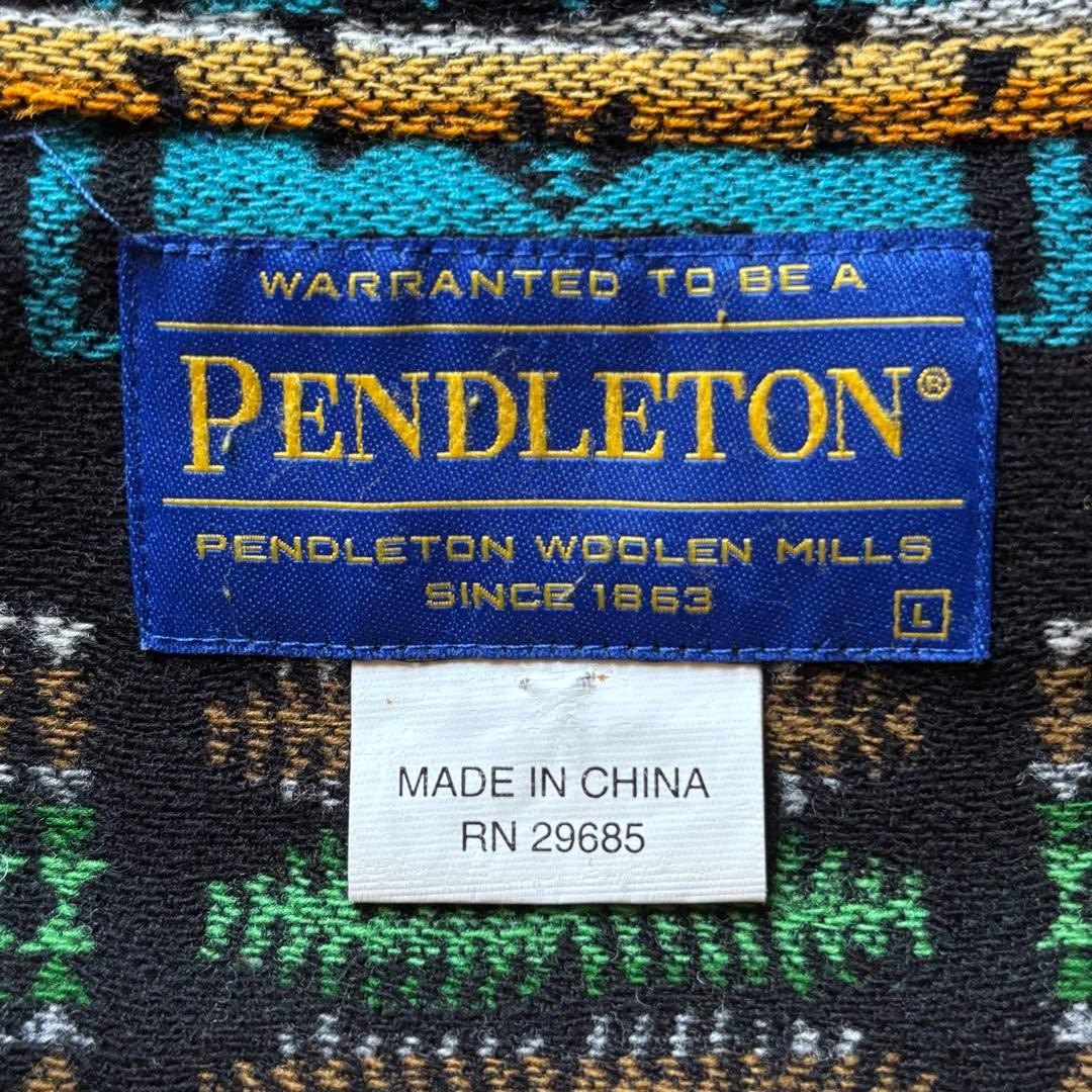 Sofnet Pendleton Mountain Parka Navy L Size -Coll… - image 13