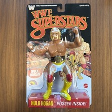 WWE MATTEL LJN SUPERSTARS BLACK CARD HULK HOGAN WRESTLING FIGURE CHASE WWF TOY