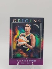 Kalani Brown 2024 Panini Origins WNBA #12 Purple /25 DALLAS WINGS