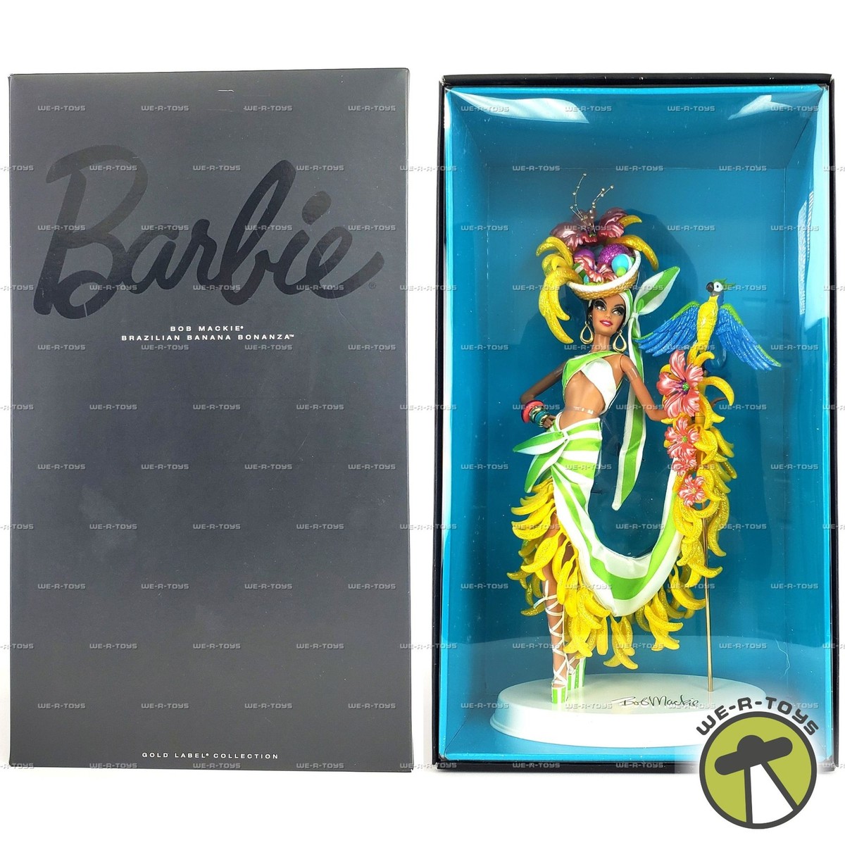 Bob Mackie Brazilian Banana Bonanza Barbie Doll Gold Label 2012
