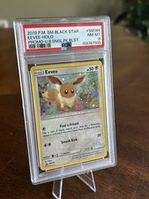 2019 POKEMON SM BLACK STAR PROMO #SM184 EEVEE-HOLO PSA 8 on eBay