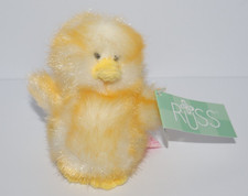 RUSS BERRIE Chick-a-Loo Easter Small 4.5" Yellow Chick Plush w/ Tag 20053