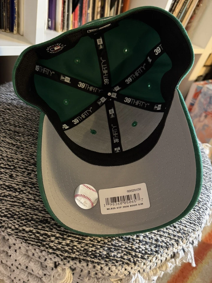 Trébol mediano Boston Red Sox B Logo Green Franchise New Era Día de San Patricio Foto 2 de 4