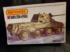 Matchbox PK-76 Sd.Kfz 234/2 Puma 1/76th scale 2 colour model kit