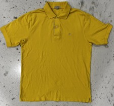 Vintage Burberry London Yellow Polo Shirt - Size S