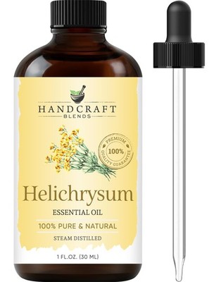 Handcraft Blends Helichrysum Essential Oil   1 Fl Oz   100 Pure and Natural  ...