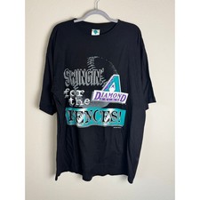 Vintage 90's Arizona Diamondbacks T Shirt Swingin’ for the Fences XL