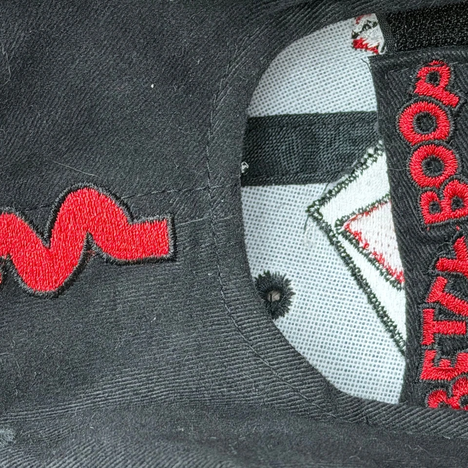 Gorra de béisbol negra de colección Y2K Betty Boop Dangerous Curves Ahead Biker de colección Foto 4 de 4