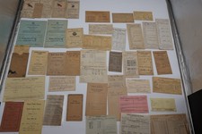 Vintage 1910s-1950s Lemhi Co Primary School Report Card Lot Signed