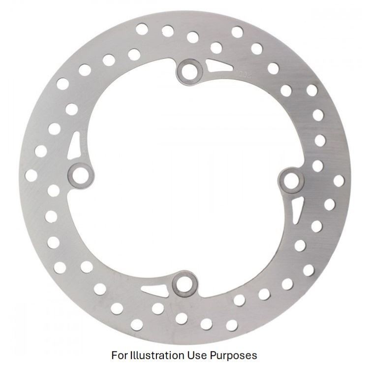 EBC Motocross/ATV Solid Rear Brake Disc Rear Left for Honda CR 250 RL 1990-1991