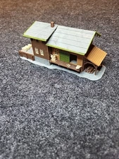  Faller N Scale  Small Town train Load Station Fully Assembled 