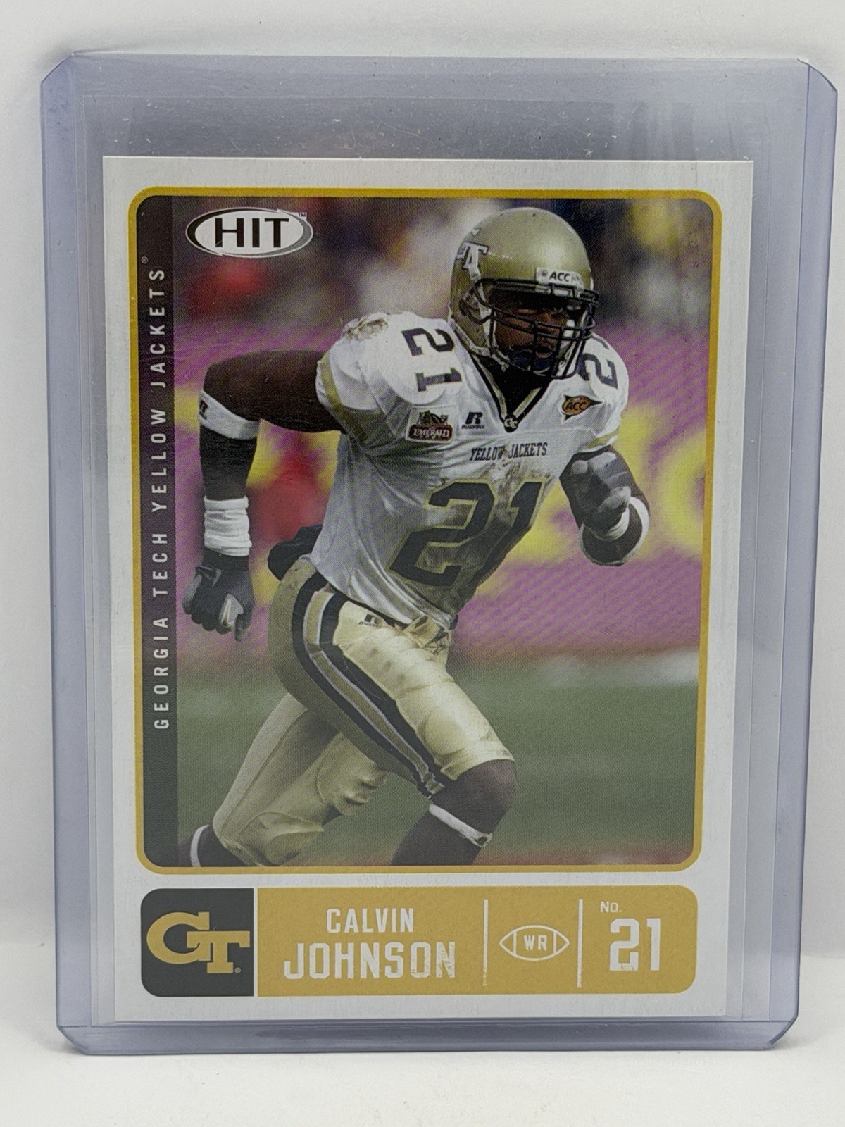 Calvin Johnson SA-GE Hit #61 Base