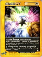 Crystal Energy 146/147 Uncommon Aquapolis Pokemon Moderately Played