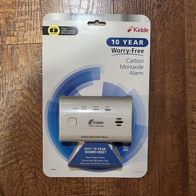 Kidde C3010 10 Year Worry-Free Carbon Monoxide Detector