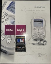Delphi xm2go MyFi Radio Personal XM Satellite Radio Bundle W/ Extra Accessories