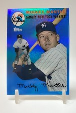 2008 Topps Mmr-54 Mickey Mantle Factory Set Bonus Mickey Mantle Reprints Blue 2008 Topps Mmr-54 Mickey Mantle Factory Set Bonus Mickey Mantle Reprints Blue