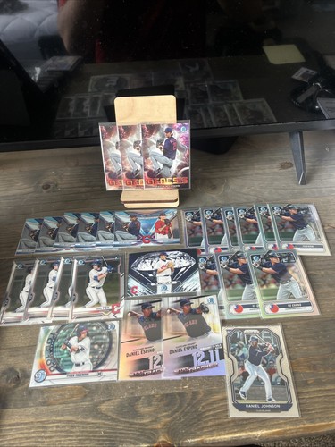 Lotto Cleveland Guardians Topps Rookie/Propsect x32 - Foto 2 di 14