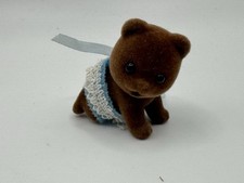 Sylvanian Families Vintage Timbertop Brown Bear Baby Figure Calico Critters