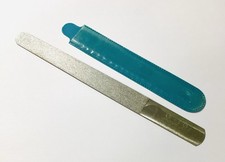 Vintage 8" Diamon Deb Nail File USA Diamond with Blue Vinyl Sleeve
