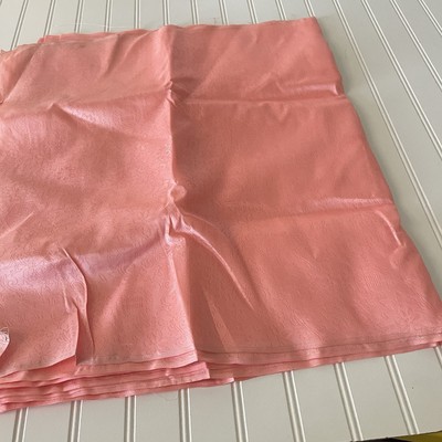 SILK SALMON FABRIC 13 Yards x 22 Inches Wide or 468 Inches x 22 Wide