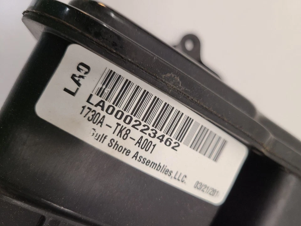 2014 HONDA ODYSSEY Fuel Vapor Canister Foto 4 de 4