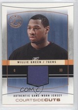 2003-04 Flair Final Edition Courtside Cuts Jerseys Copper 58/75 Willie Green 0a1