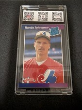Randy Johnson 1989 Donruss Rated Rookie Card #42  Vintage 💥💥