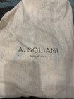 New Italian Leather A. Soliani Scala Mule White - 39 (with dust bag) — photo 3