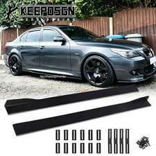 Seitenschweller Side Skirts Ansatz Links Rechts Gl�nz f�r 5er E60 E61 M-Paket M5