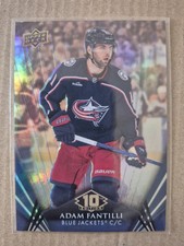 2024-25 UD Tim Hortons Adam Fantilli #6 Blue Jackets Young Star Centre Mint
