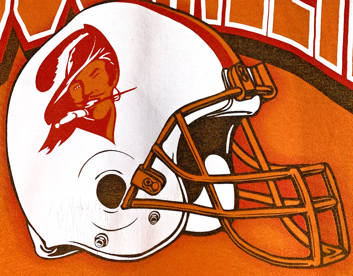 Wallpaper Bucs Creamsicle Logo Raider Stencil Tampa Bay Buccaneers