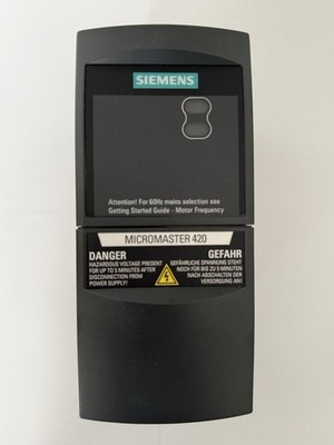 Siemens MICROMASTER 420 FU | 1,1 kW 3x 380 480V | 6SE6420-2UD21-1AA1