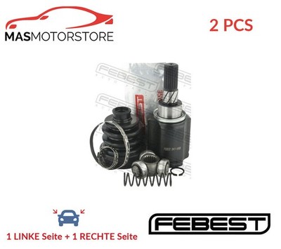 GELENK ANTRIEBSWELLE PAAR TRANSMISSION SIDED HINTEN FEBEST 2411-ARKR 2PCS V NEU