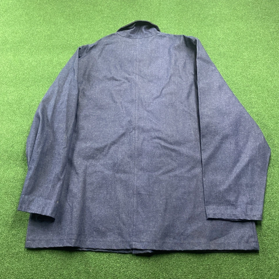 Chaqueta De Colección Dickies Para Hombres XL Azul 90S Denim Tareas Granero Abrigo HECHO EN EE. UU. Foto 3 de 4