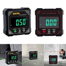 Inclinometer Digital Angle Gauge Meter Measuring Tool Compact Electronic Level