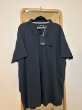 Weird Fish Navy Polo Top Short Sleeve T-Shirt Men's Size 2XL New with Tags