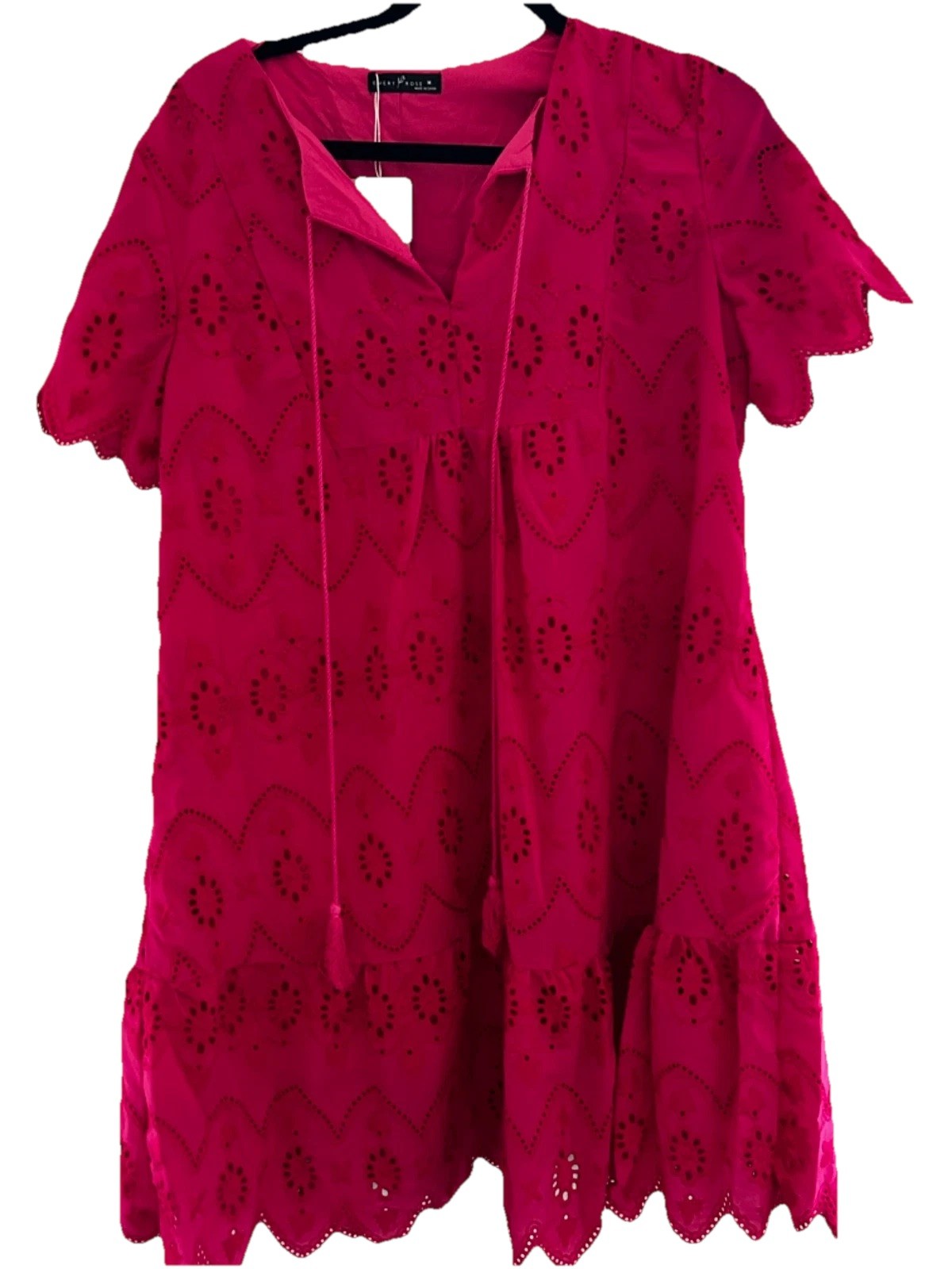 Emery Rose Pink bohemian dress size M