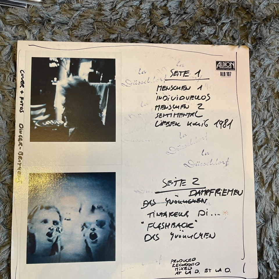 LA DUSSELDORF Individuellos. Vinyl LP. Teldec (1980) Germany. EX/VG+ Foto 2 de 4