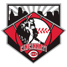 Cincinnati Reds Logo Vinyl Decal Sticker Car Window Laptop Bumper Sticker