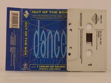 VARIOUS ARTISTS OUT OF THE BOX DANCE  90 10 Track Audio Cassette JIVE