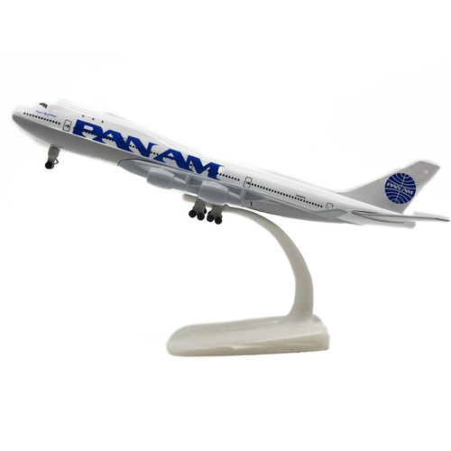 1:300 20cm American Panam B747 Model Plane Alloy Simulation Airliner Ornaments