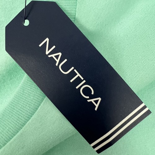NAUTICA Men’s Pullover Tee Shirt Sz Small Color Green Short Sleeves Cotton - Bild 5 von 9