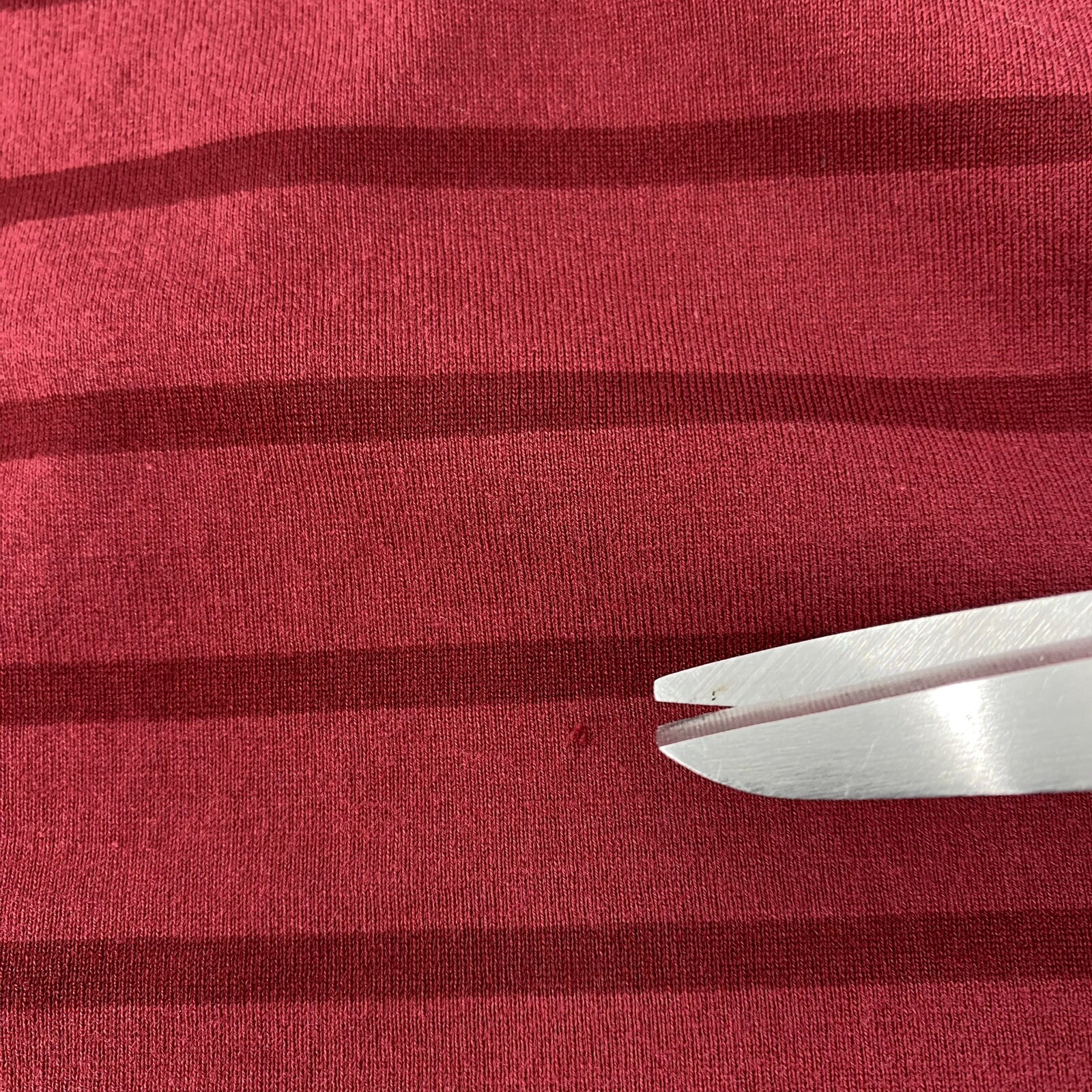 Hugo Boss Polo Shirt Mens Large Regular Fit Short Sleeve Maroon Striped Golf thumbnail 9