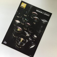 Nikon NIKKOR F LENSES Japanese Catalog Published in September 2020 from Japan